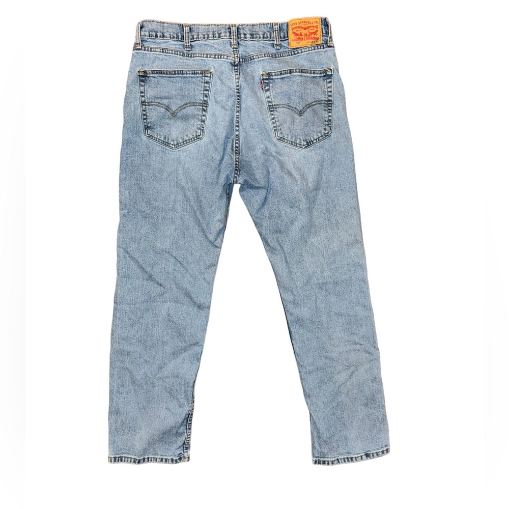 Levi’s 505 Straight Leg Light Wash Jeans Men’s 38X30 - Picture 2 of 7